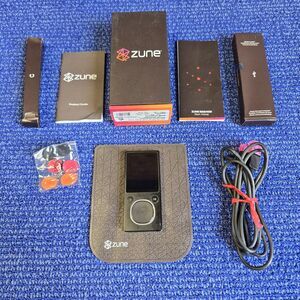 Microsoft Zune Black 8GB Wifi Bluetooth MP3 Media Player Pre-Loaded w/Epic Music